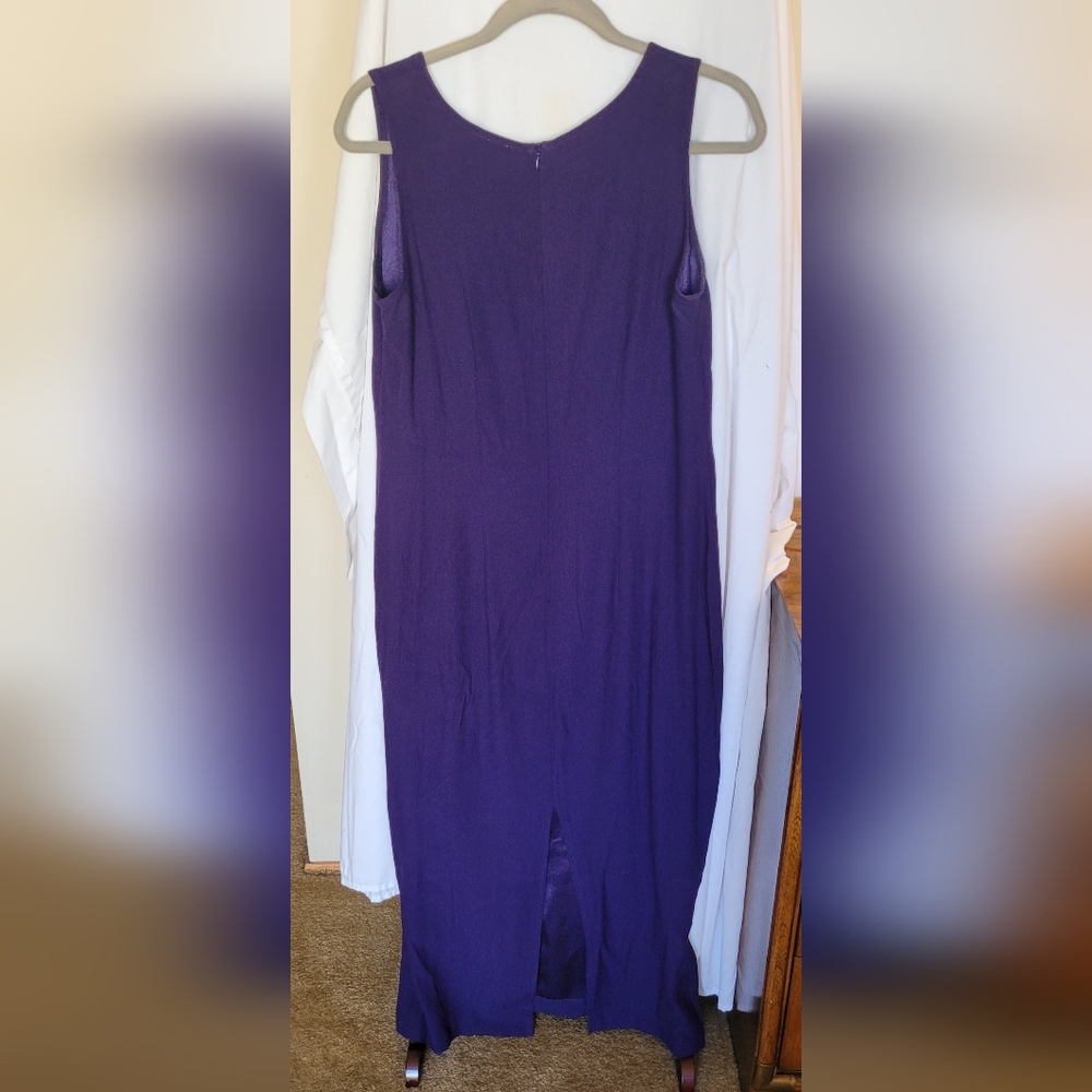 Coldwater creek 2 pc Purple Dress Size 10 (305) - Picture 5 of 7